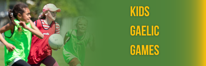 Our kids summer programme is a fun way for 4- to 12-year-olds to learn the basics of Gaelic games.